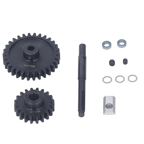 Drfeify RC Getriebe, 1,5 m, 20T RC, Ersatz-Getriebe (20T + 30T) von Drfeify