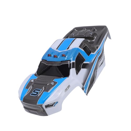 Drfeify RC-Karosserieschale, Verformungssichere, Leichte PVC-Ersatzschale Im Sportlichen Look, für Ferngesteuerte Autoersatzteile (Blue) von Drfeify
