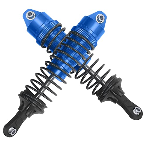 Drfeify RC -Metall -Stoßdämpfer Dämpfer für Slash RC Autos, Zerlegen, 2pcs für Hobbyisten (Blue) von Drfeify