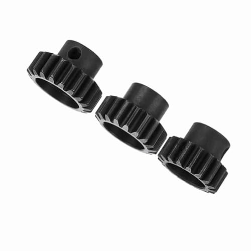 Drfeify RC Motor Ritzel, 17t, 18t, 19t, 20t, 21t, 22t M1 5mm RC Auto Getriebe Motor Getriebe Teile für 1/8 LKW-Auto, Schwarz (20t-22t (17t-19t) von Drfeify