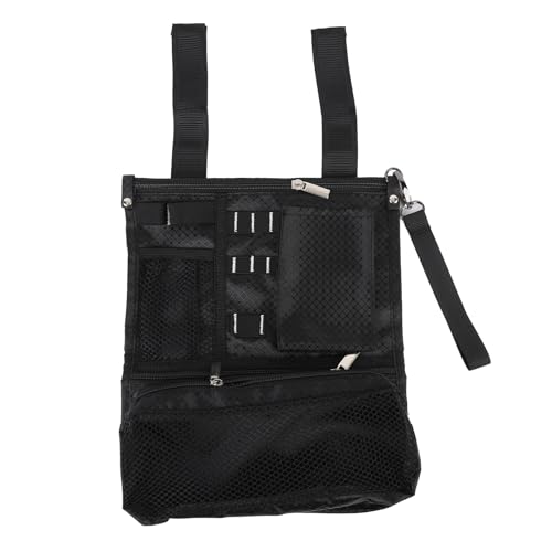 Drfeify Sportaccessoires Bag, Oxford -Stoff, Erhebliche Lagerung, für Verschiedene Gelegenheiten, mit Telefontasche, für Bälle Tees Divot Reparaturwerkzeuge (Black) von Drfeify