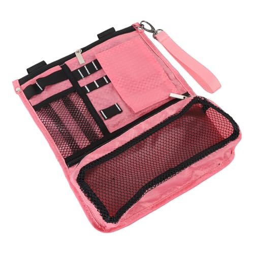 Drfeify Sportaccessoires Bag, Oxford -Stoff, Erhebliche Lagerung, für Verschiedene Gelegenheiten, mit Telefontasche, für Bälle Tees Divot Reparaturwerkzeuge (Rosenate) von Drfeify
