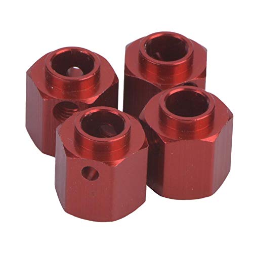 RC Auto Metall Adapter, Verbreitern Sie den Radnabenadapter der mit TRAXXAS RC Auto kompatibel ist(12 mm) Percussion Instrument Play a Musical Instrument von Drfeify