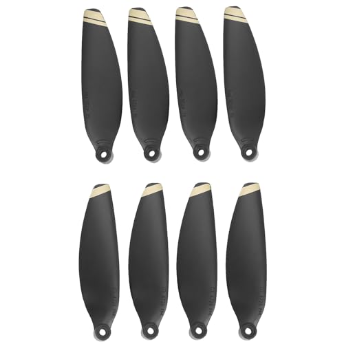 DriKou 2Pcs Drone Propeller Drone Accessories,Quiet Flight Accessories Low Noise Quick Release Propeller Compatible with Mini (Golddekoration) von DriKou