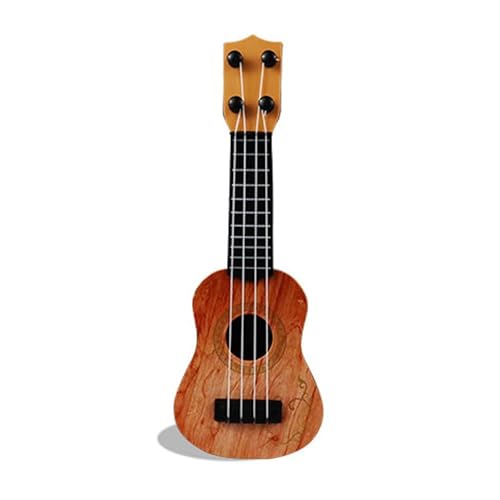 DriKou Children Gitarrenspielzeug, Inch Classical Gitarre Musical Toy Playable Simulation Plastik für Kleinkind Kinder Jungen Mädchen Anfänger (Without Graffiti) von DriKou