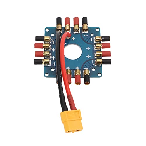 DriKou Netzteilverteilerplatine, tragbare ESC-Netzteilverteilerplatine mit 3,5-mm-Bananensteckern für RC-Drohnen DriKou Netzteilverteilerplatine, tragbare ESC-Netzteilverteilerplatine mit 3,5-mm-Bananensteckern für RC-Drohnen von DriKou
