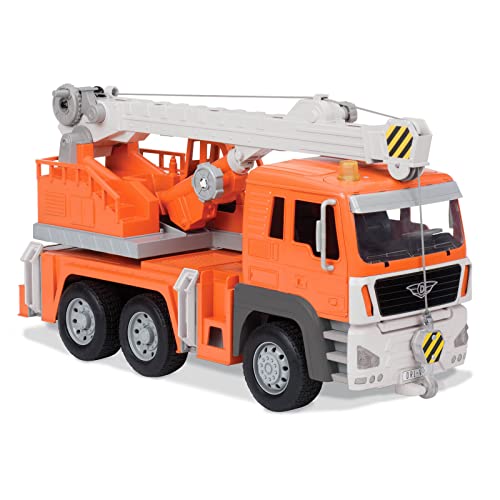 Driven Großer Kranwagen 47 cm – Mit Lichtern, Geräuschen und beweglichem Arm – LKW Spielzeug ab 3 Jahren, Kinder Spielzeug Mädchen und Jungen Driven Großer Kranwagen 47 cm – Mit Lichtern, Geräuschen und beweglichem Arm – LKW Spielzeug ab 3 Jahren, Kinder Spielzeug Mädchen und Jungen von Driven by Battat