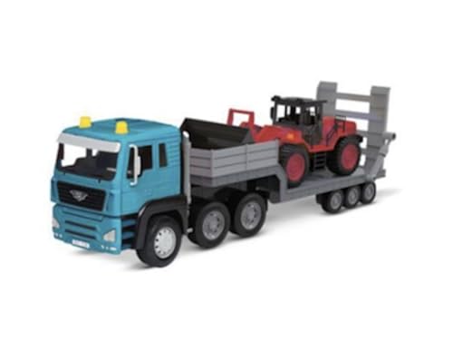 Driven by Battat –Jumbo Carrier Truck (Euro Cab) w/Front End Loader von Driven by Battat
