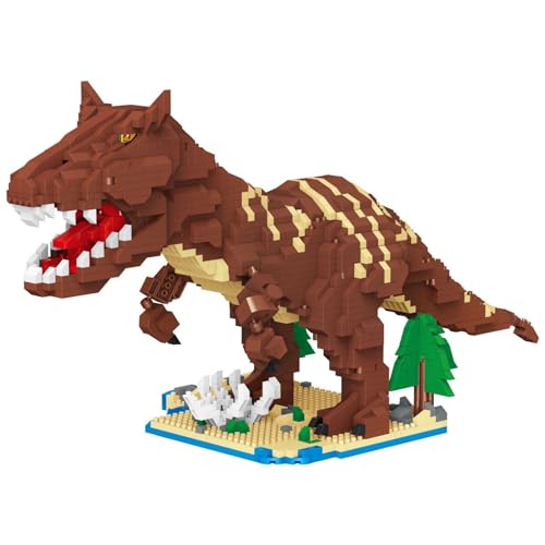 Creator Dinosaurier Bausteine Set, 2290 Stück Mini Mikro Tyrannosaurus Bausteine Kit Spielzeug, Dinosaurierpark World Fleischfressender Drache Modell, Non Kompatible mit L*** Creator Dinosaurier Bausteine Set, 2290 Stück Mini Mikro Tyrannosaurus Bausteine Kit Spielzeug, Dinosaurierpark World Fleischfressender Drache Modell, Non Kompatible mit L*** von DrmBeyd