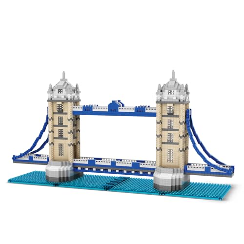 DrmBeyd Architektur Londoner Zwillingstürme Bausteine, Mini Architektur Bausteine für Erwachsene, 1320 Teile Mini Micro Berühmtes Wahrzeichen Bausatz, Geschenk für Erwachsene und Jugendliche DrmBeyd Architektur Londoner Zwillingstürme Bausteine, Mini Architektur Bausteine für Erwachsene, 1320 Teile Mini Micro Berühmtes Wahrzeichen Bausatz, Geschenk für Erwachsene und Jugendliche von DrmBeyd