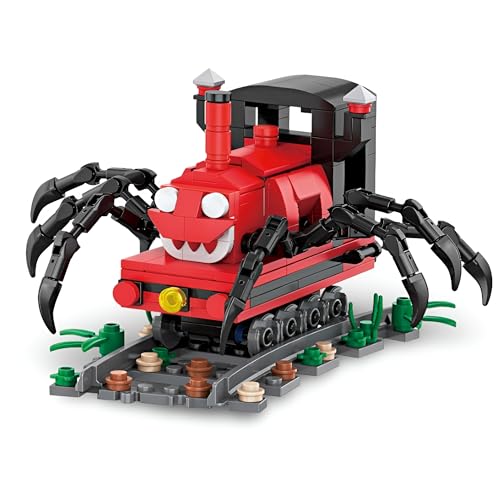 DrmBeyd Charles Chooo Chooo Bausteine Set, 296 Teile Horrorspiel Spider Zug, Monster Charles Zug Bausatz Modellspielzeug, Geschenk für Kinder, Erwachsene und Gaming Fans DrmBeyd Charles Chooo Chooo Bausteine Set, 296 Teile Horrorspiel Spider Zug, Monster Charles Zug Bausatz Modellspielzeug, Geschenk für Kinder, Erwachsene und Gaming Fans von DrmBeyd