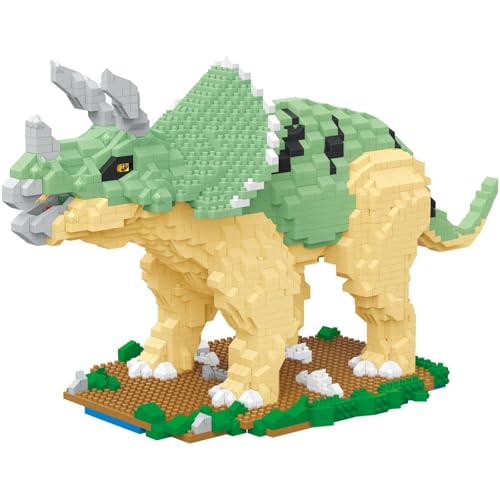 DrmBeyd Creator Dinosaurier Bausteine Set, 2236 Stück Mini Mikro Tyrannosaurus Bausteine Kit Spielzeug, Dinosaurierpark World Mikro Triceratops Modell, Non Kompatible mit L*** DrmBeyd Creator Dinosaurier Bausteine Set, 2236 Stück Mini Mikro Tyrannosaurus Bausteine Kit Spielzeug, Dinosaurierpark World Mikro Triceratops Modell, Non Kompatible mit L*** von DrmBeyd