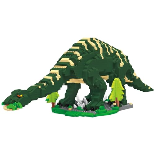 DrmBeyd Creator Dinosaurier Bausteine Set, 2286 Stück Mini Mikro Tyrannosaurus Bausteine Kit Spielzeug, Dinosaurierpark World Mikro Langhalsdrache Modell, Non Kompatible mit L*** DrmBeyd Creator Dinosaurier Bausteine Set, 2286 Stück Mini Mikro Tyrannosaurus Bausteine Kit Spielzeug, Dinosaurierpark World Mikro Langhalsdrache Modell, Non Kompatible mit L*** von DrmBeyd