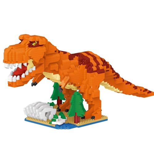 DrmBeyd Creator Dinosaurier Bausteine Set, 2316 Stück Mini Mikro Tyrannosaurus Bausteine Kit Spielzeug, Dinosaurierpark World Tyrannosaurus Modell Bauspielzeug, Non Kompatible mit L*** DrmBeyd Creator Dinosaurier Bausteine Set, 2316 Stück Mini Mikro Tyrannosaurus Bausteine Kit Spielzeug, Dinosaurierpark World Tyrannosaurus Modell Bauspielzeug, Non Kompatible mit L*** von DrmBeyd