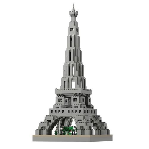 DrmBeyd Eiffelturm Bausteine Set, Weltberühmte Wahrzeichen Architektur Mikro Bausteine, 959 Teile Mini Mikro Architektur Bausatz, Geschenk für Erwachsene und Kunstbegeisterten DrmBeyd Eiffelturm Bausteine Set, Weltberühmte Wahrzeichen Architektur Mikro Bausteine, 959 Teile Mini Mikro Architektur Bausatz, Geschenk für Erwachsene und Kunstbegeisterten von DrmBeyd