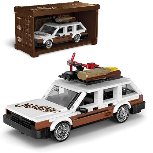 DrmBeyd Kombi Bausteine Bausatz für Sangtana, 457 Teile Retro Kombi Modellauto Bausteine mit Container Displaybox, Geschenk für Erwachsene und Kinder, Kompatibel mit L*** DrmBeyd Kombi Bausteine Bausatz für Sangtana, 457 Teile Retro Kombi Modellauto Bausteine mit Container Displaybox, Geschenk für Erwachsene und Kinder, Kompatibel mit L*** von DrmBeyd