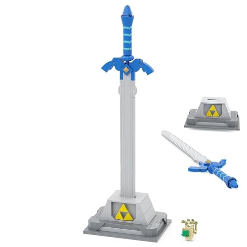 DrmBeyd Meister Schwert Bausteine Set, 290 Teile Schwert Bausteine Bausatz Spielzeug für Link Fans, Schwert Sammlerstücke Heimdekor Modell, Geschenk für Kinder, Jungen und Mädchen DrmBeyd Meister Schwert Bausteine Set, 290 Teile Schwert Bausteine Bausatz Spielzeug für Link Fans, Schwert Sammlerstücke Heimdekor Modell, Geschenk für Kinder, Jungen und Mädchen von DrmBeyd