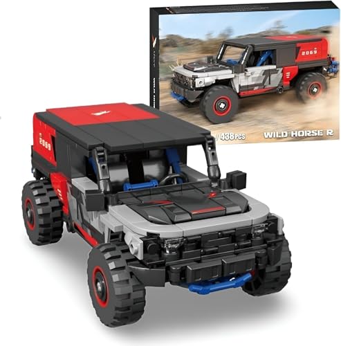 DrmBeyd Technik Speed Champions Sportwagen Bausteine, 438 Teile Sportwagen Klemmbausteine Modellauto Spielzeug, Geschenk für Erwachsene und Kinder, Kompatibel mit Mainstream Marken von DrmBeyd