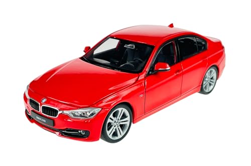 Welly B-M-W 3er F30 335i Limousine Rot 2011-2019 1/24 Modell Auto Die Cast Metall Neu im Kasten Welly B-M-W 3er F30 335i Limousine Rot 2011-2019 1/24 Modell Auto Die Cast Metall Neu im Kasten von Dromader