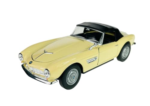 Welly B-M-W 507 Cabrio Geschlossen mit Soft Top Beige Cream 1956-1959 1/24 Modell Auto Die Cast Neu im Kasten Welly B-M-W 507 Cabrio Geschlossen mit Soft Top Beige Cream 1956-1959 1/24 Modell Auto Die Cast Neu im Kasten von Guoml