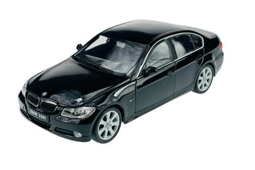 Welly BMW 3er 3 Er 330i 330 i 2006 Schwarz E90 E 90 Limousine 1/24 Modellauto Die Cast Neu im Kasten von Guoml