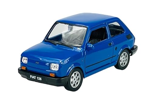 Welly FIAT 126 Blau Baugleich Polski FIAT 126p 1972-2000 1/34-1/39 Metal Modell Auto Die Cast Neu im Kasten Welly FIAT 126 Blau Baugleich Polski FIAT 126p 1972-2000 1/34-1/39 Metal Modell Auto Die Cast Neu im Kasten von DROMADER