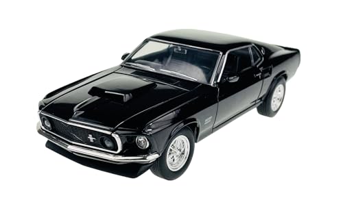 Welly Ford Mustang Boss 429 Coupe Schwarz Typ I 3. Generation 1969 1/24 Metall Modell Auto Die Cast Neu im Kasten Welly Ford Mustang Boss 429 Coupe Schwarz Typ I 3. Generation 1969 1/24 Metall Modell Auto Die Cast Neu im Kasten von Dromader
