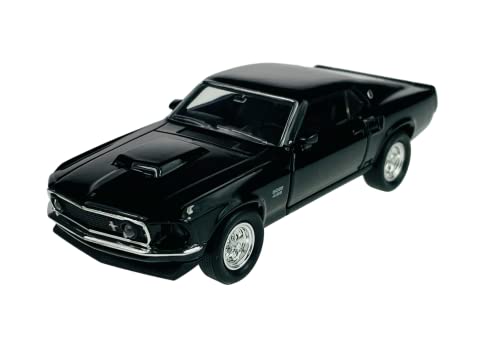 Welly Ford Mustang Boss 429 Coupe Schwarz Typ I 3. Generation 1969-1970 ca 1/34-1/39 Metall Modell Auto Die Cast Neu im Kasten Welly Ford Mustang Boss 429 Coupe Schwarz Typ I 3. Generation 1969-1970 ca 1/34-1/39 Metall Modell Auto Die Cast Neu im Kasten von DXQ