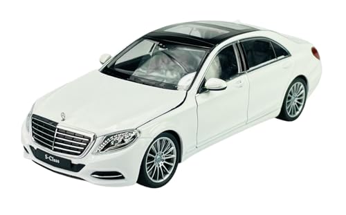 Welly Mercedes-Benz S-Klasse W222 Weiss Limousine Ab 2013 1/24 Metall Modell Auto Die Cast Neu im Kasten Welly Mercedes-Benz S-Klasse W222 Weiss Limousine Ab 2013 1/24 Metall Modell Auto Die Cast Neu im Kasten von DROMADER