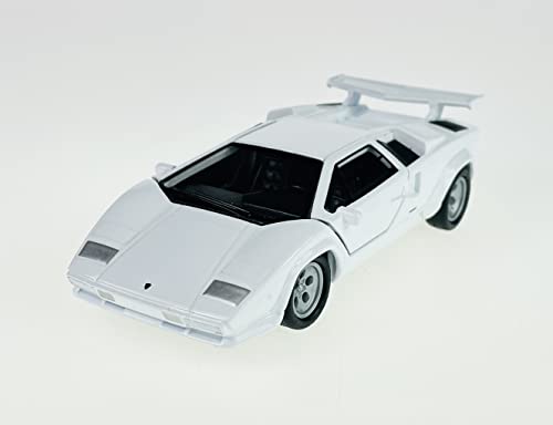 Welly Modell Auto Kompatibel mit Lamborghini Countach LP 500 S Weiss ca 1/34-1/39 Metall Modell Auto Die Cast Neu im Kasten Welly Modell Auto Kompatibel mit Lamborghini Countach LP 500 S Weiss ca 1/34-1/39 Metall Modell Auto Die Cast Neu im Kasten von DROMADER