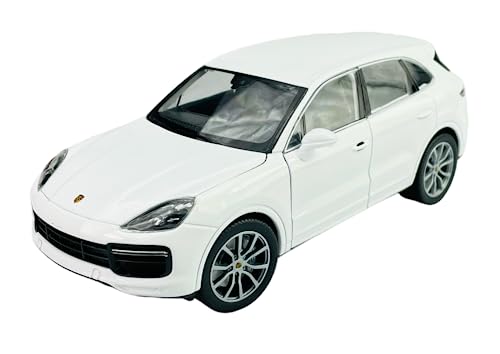 Welly Porsche Cayenne III PO536 Weiss 3. Generation Ab 2017 1/24 Neu im Kasten Modell Auto Die Cast Metall von Dromader