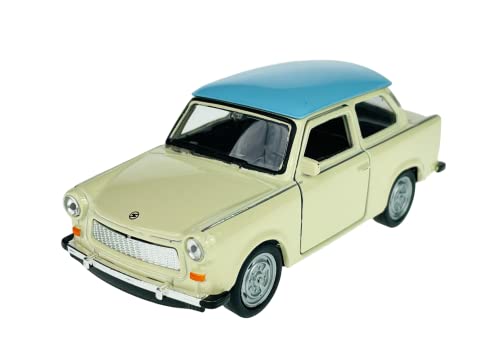 Welly Trabant Trabbi 601 Limousine Weiss Beige mit Blauem Dach Ca 1/34-1/39 Metal Modell Auto Die Cast Neu im Kasten Welly Trabant Trabbi 601 Limousine Weiss Beige mit Blauem Dach Ca 1/34-1/39 Metal Modell Auto Die Cast Neu im Kasten von DROMADER