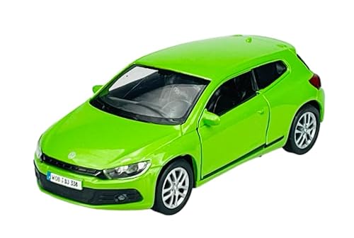 Welly Volkwagen Scirocco Coupe Grün 3. Generation ab 2008 1/34-1/39 Metall Modell Auto Die Cast Neu im Kasten von Dromader