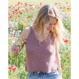 About Spring by DROPS Design - Top Strickmuster Größe. XS - XXL - Small von Drops - Garnstudio