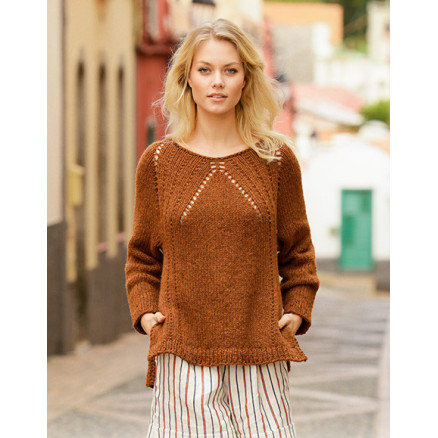Autumn Spice by DROPS Design - Strickmuster mit Kit Pullover Größen S - XXXL Autumn Spice by DROPS Design - Strickmuster mit Kit Pullover Größen S - XXXL von Drops - Garnstudio