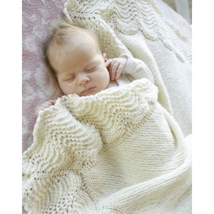 Baby Bliss by DROPS Design - Strickmuster mit Kit Baby-Decke 80x80cm Baby Bliss by DROPS Design - Strickmuster mit Kit Baby-Decke 80x80cm von Drops - Garnstudio