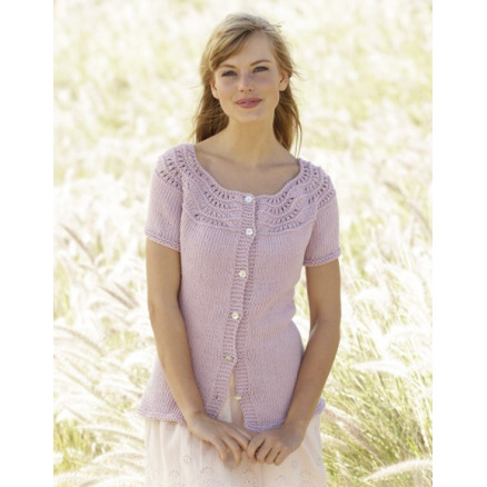 Becca Cardigan by DROPS Design - Strickmuster mit Kit Jacke mit Wellenmuster Größen S - XXXL Becca Cardigan by DROPS Design - Strickmuster mit Kit Jacke mit Wellenmuster Größen S - XXXL von Drops - Garnstudio