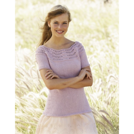 Becca by DROPS Design - Strickmuster mit Kit Top mit Wellenmuster Größen S - XXXL Becca by DROPS Design - Strickmuster mit Kit Top mit Wellenmuster Größen S - XXXL von Drops - Garnstudio