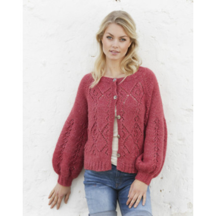 Berry Diamond Cardigan by DROPS Design - Strickmuster mit Kit Pullover Größen S - XXXL Berry Diamond Cardigan by DROPS Design - Strickmuster mit Kit Pullover Größen S - XXXL von Drops - Garnstudio