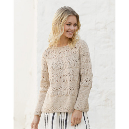 Birch Woods by DROPS Design - Strickmuster mit Kit Pullover Größen S - XXXL Birch Woods by DROPS Design - Strickmuster mit Kit Pullover Größen S - XXXL von Drops - Garnstudio