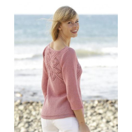 Butterfly Heart by DROPS Design - Strickmuster mit Kit Pullover mit Spitzenmuster Größen S - XXXL Butterfly Heart by DROPS Design - Strickmuster mit Kit Pullover mit Spitzenmuster Größen S - XXXL von Drops - Garnstudio