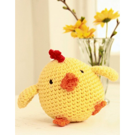 Chicken Little by DROPS Design - Häkelmuster mit Kit kleines Huhn 12 cm Chicken Little by DROPS Design - Häkelmuster mit Kit kleines Huhn 12 cm von Drops - Garnstudio