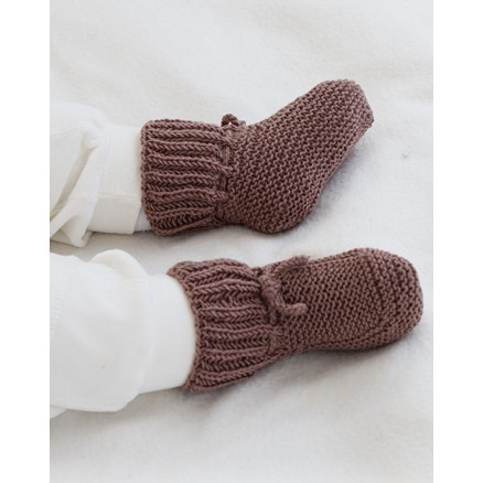 Chocolate Toes by DROPS Design - Baby Socken Strickmuster Größe 0/1 Monat - 3/4 Jahre von Drops - Garnstudio