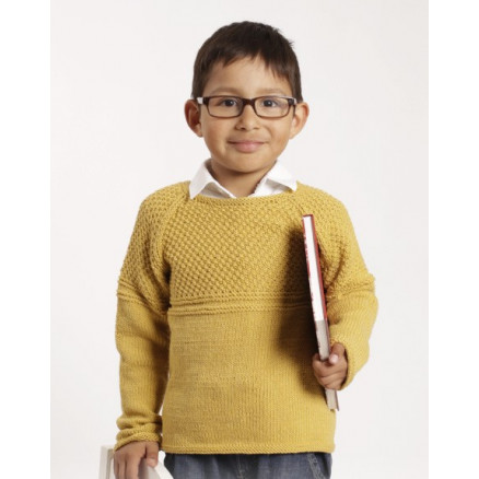 Clever Clark by DROPS Design - Strickmuster mit Kit Pullover mit Oberflächenstruktur Größen 1-10 Jahre Clever Clark by DROPS Design - Strickmuster mit Kit Pullover mit Oberflächenstruktur Größen 1-10 Jahre von Drops - Garnstudio