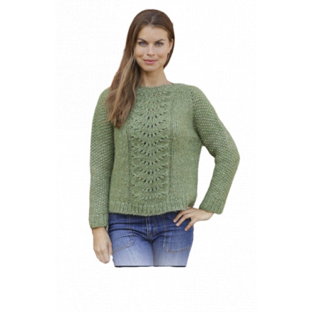Clover by DROPS Design - Strickmuster mit Kit Pullover Größen S - XXXL Clover by DROPS Design - Strickmuster mit Kit Pullover Größen S - XXXL von Drops - Garnstudio