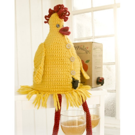 Coq Au Vin by DROPS Design - Häkelmuster mit Kit Weinbox-Cover 55x35 cm Coq Au Vin by DROPS Design - Häkelmuster mit Kit Weinbox-Cover 55x35 cm von Drops - Garnstudio