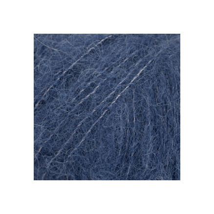DROPS Brushed Alpaca Silk Garn Unicolor 39 Marineblau von Drops - Garnstudio
