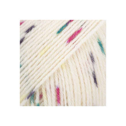 DROPS Fabel Garn Print 925 Beeren und Sahne von Drops - Garnstudio