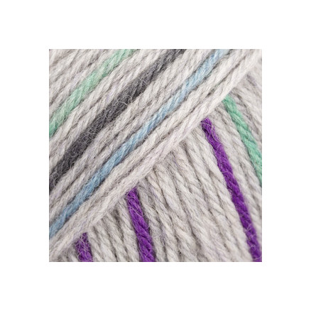 DROPS Fiesta Garn Print 28 Silberner Schaumstoffring von Drops - Garnstudio