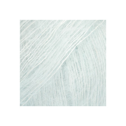 DROPS Kid-Silk Garn Unicolor 59 Eiskristall von Drops - Garnstudio